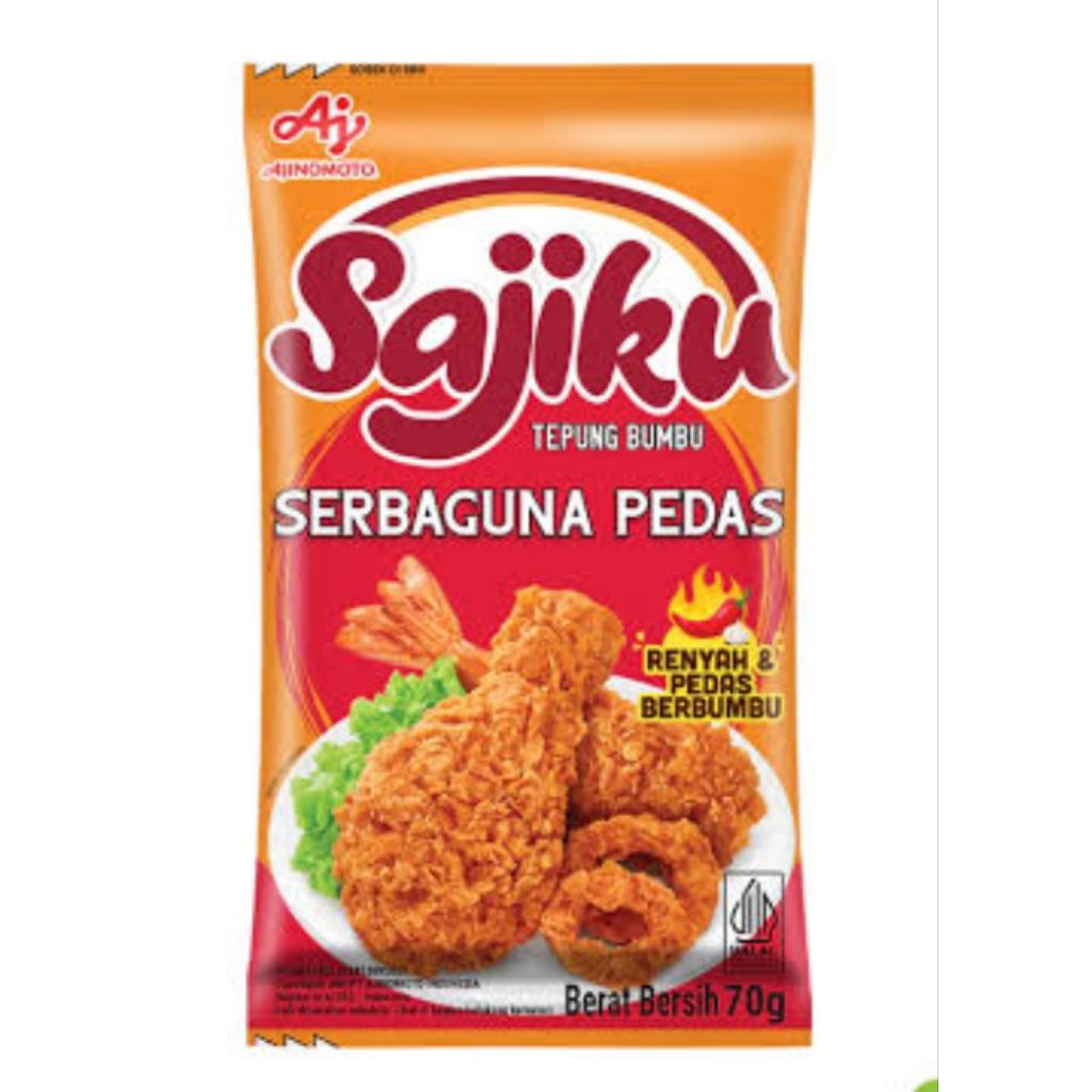 

Tepung Sajiku Serbaguna Pedas