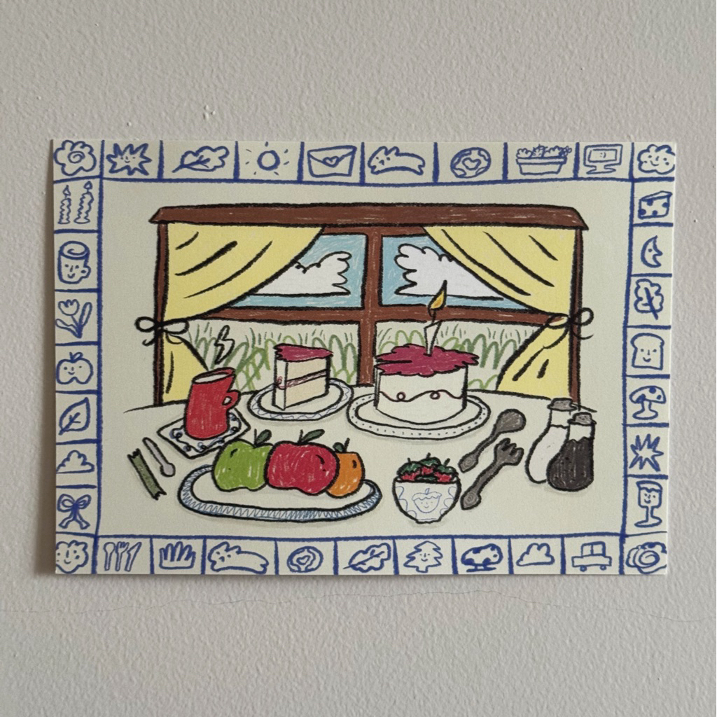 

afternoon tea (A5 print)