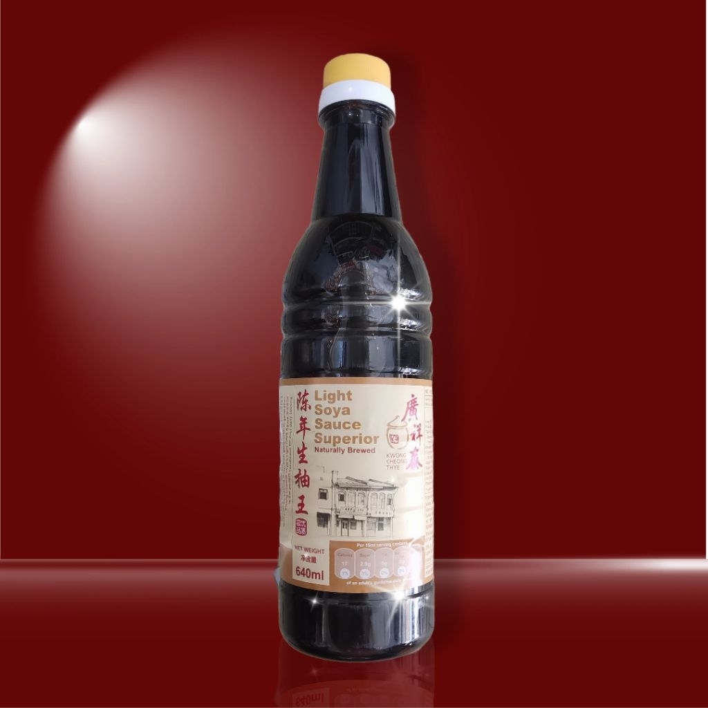 

Kwong Cheong Thye Light Soya Sauce Superior | Kecap Ikan Superior | 640m EXP 08/2026