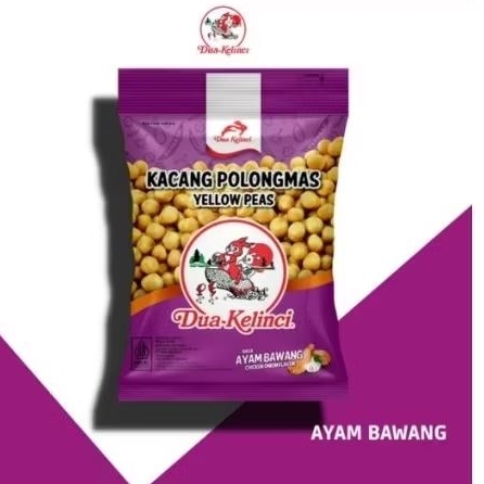 

Dua Kelinci Kacang Polongmas Rasa Ayam Bawang 60 gram
