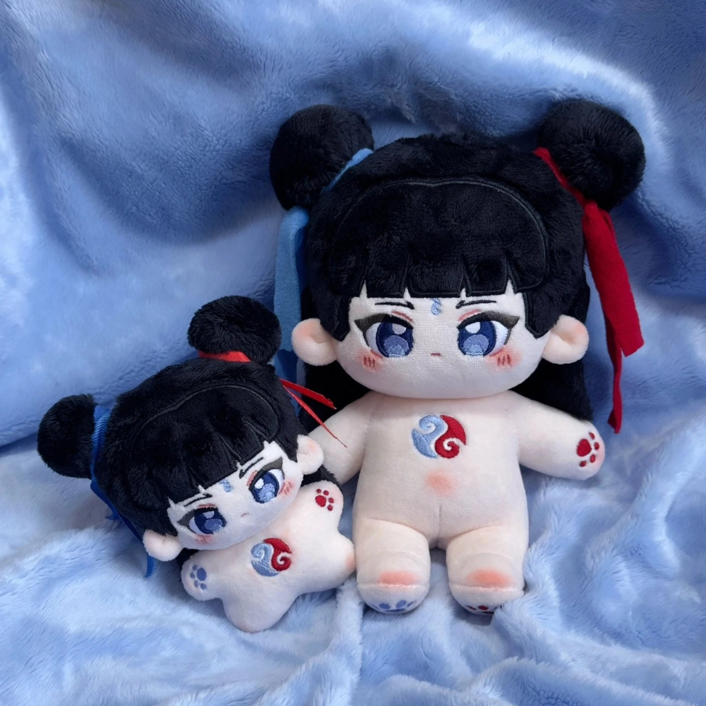 [READY STOCK] doll nezha & aobing ne zha boneka cotton doll 10cm & 20cm nezha's aobing lingzha