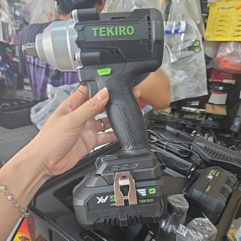 impack wrench tekiro 1/2 20volt / mesin impack tekiro / alat buka ban tekiro / impack tekiro / impac