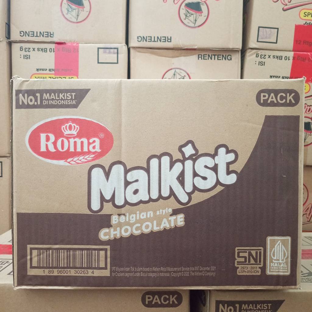 

Roma Malkist Biskuit Crackers Extra 105gr 1 DUS