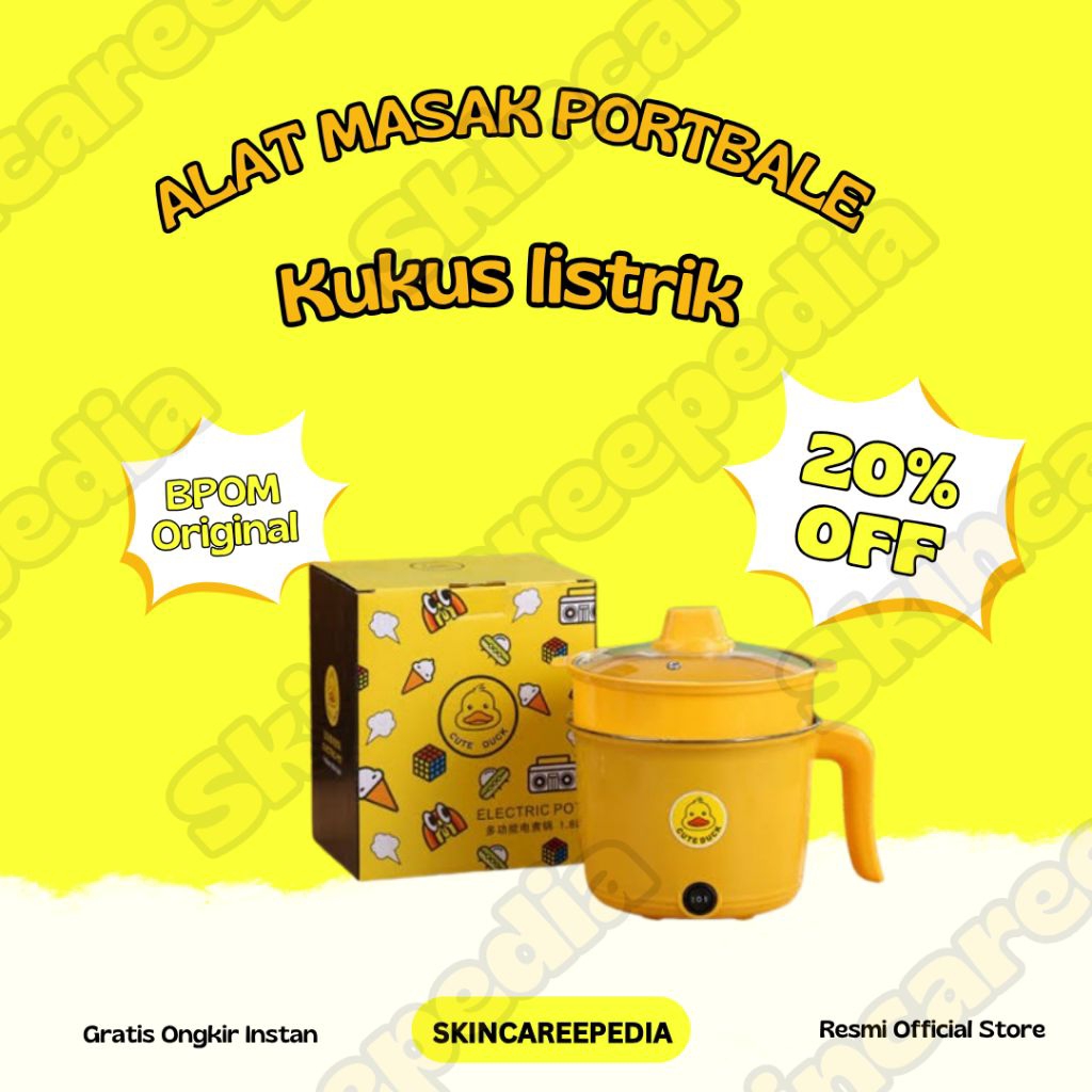 PANCI KUKUS ELEKTRIK SERBAGUNA