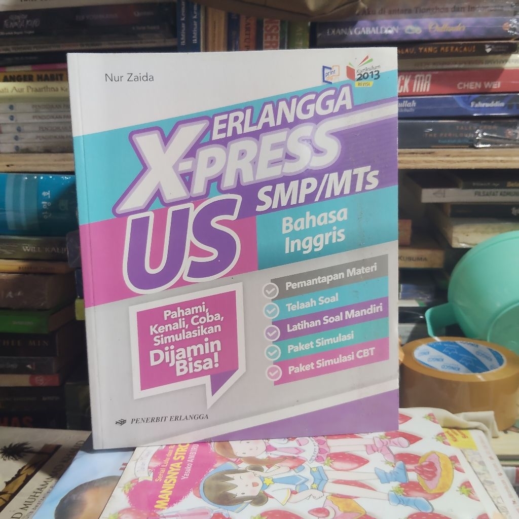 Buku Original • Bank Soal Erlangga Xpress Bahasa Inggris SMP - Kurikulum 2013