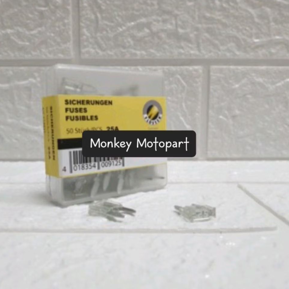 Fuse Mini Sekring Mini 25A Flosser Germany