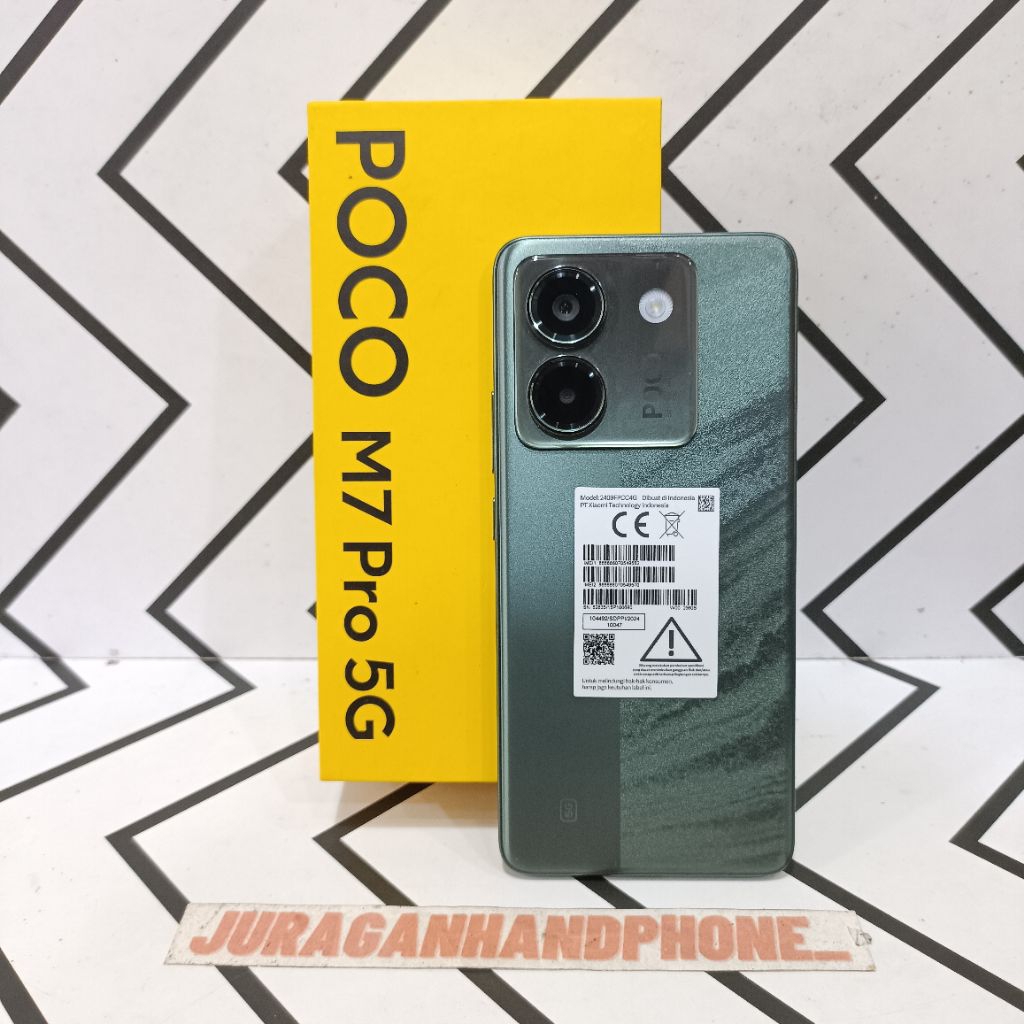 POCO M7 PRO 5G 8/256GB HP BEKAS SECOND FULLSET