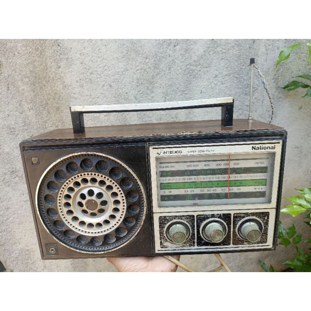 radio national kayu antik jadul vintage lawas