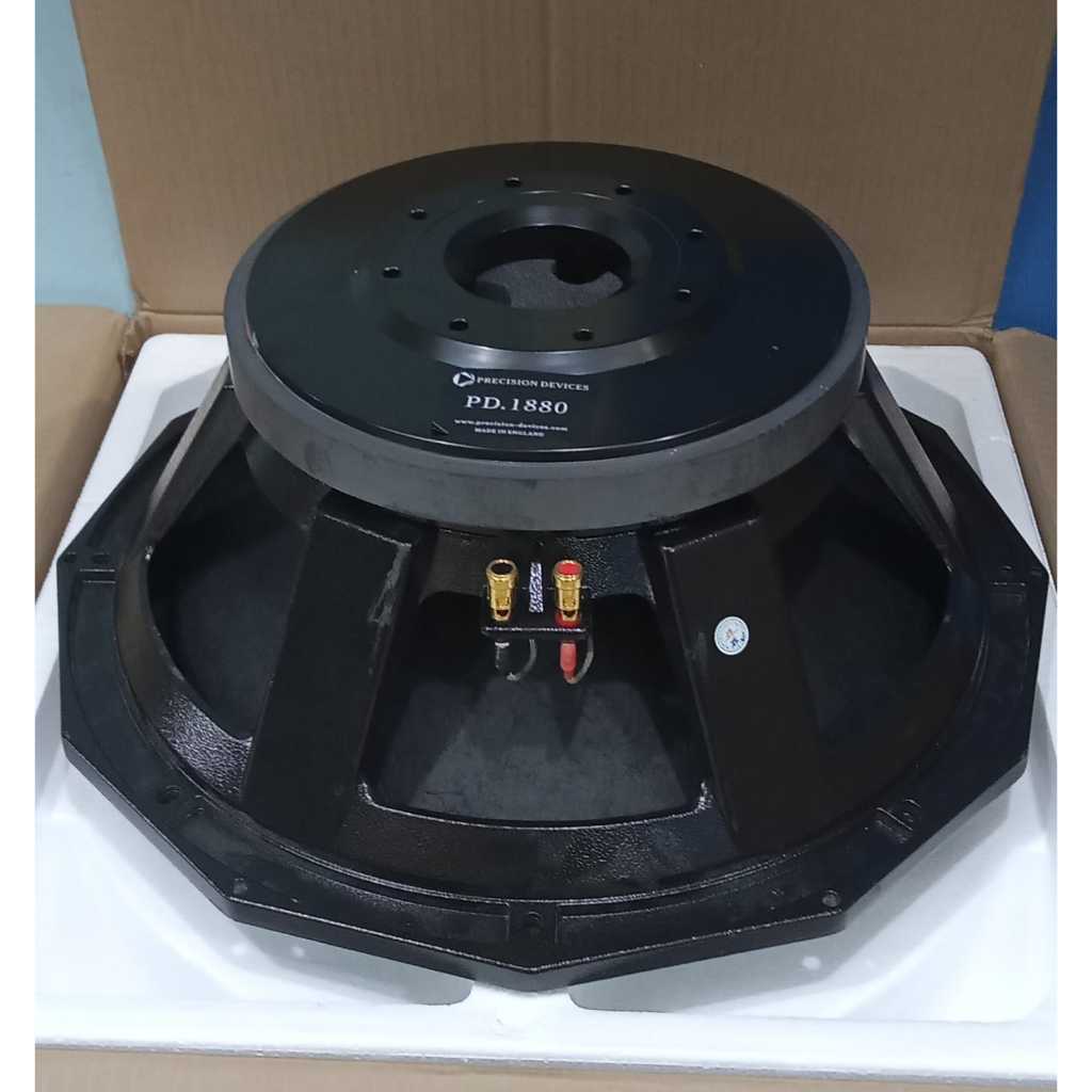 Speaker Sub PD1880 PD 1880 Grade A Super Premium 2000 Watt Hitam