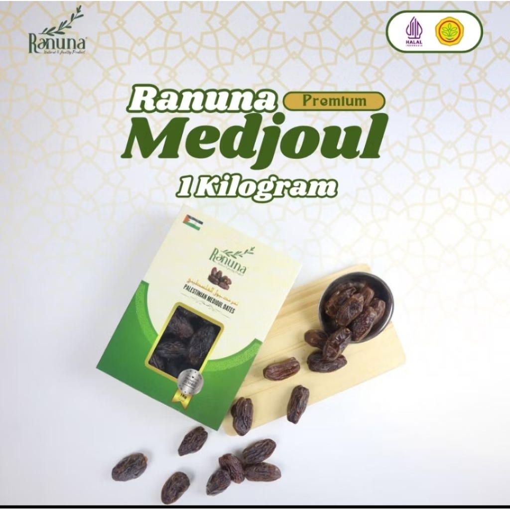 

Kurma Medjoul Palestian 1kg .