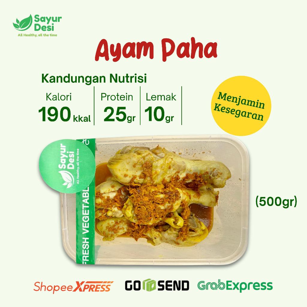 

Ayam Paha Marinasi 500 Gr Sayur Desi