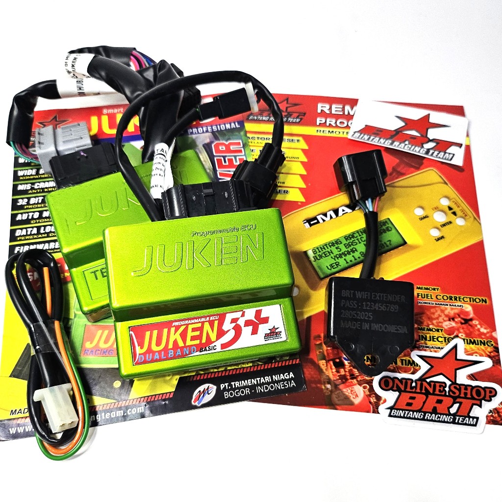 ECU BRT Ecu Juken 5 5++ Plus Plus & WIFI EXTENDER BRT BEAT SCOOPY VARIO 110 FI ESP POP SPORTY Dualba
