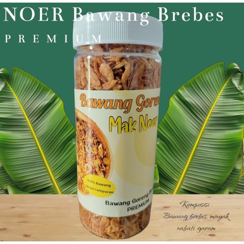 

Bawang Goreng Brebes Noer Original Premium 170 gr