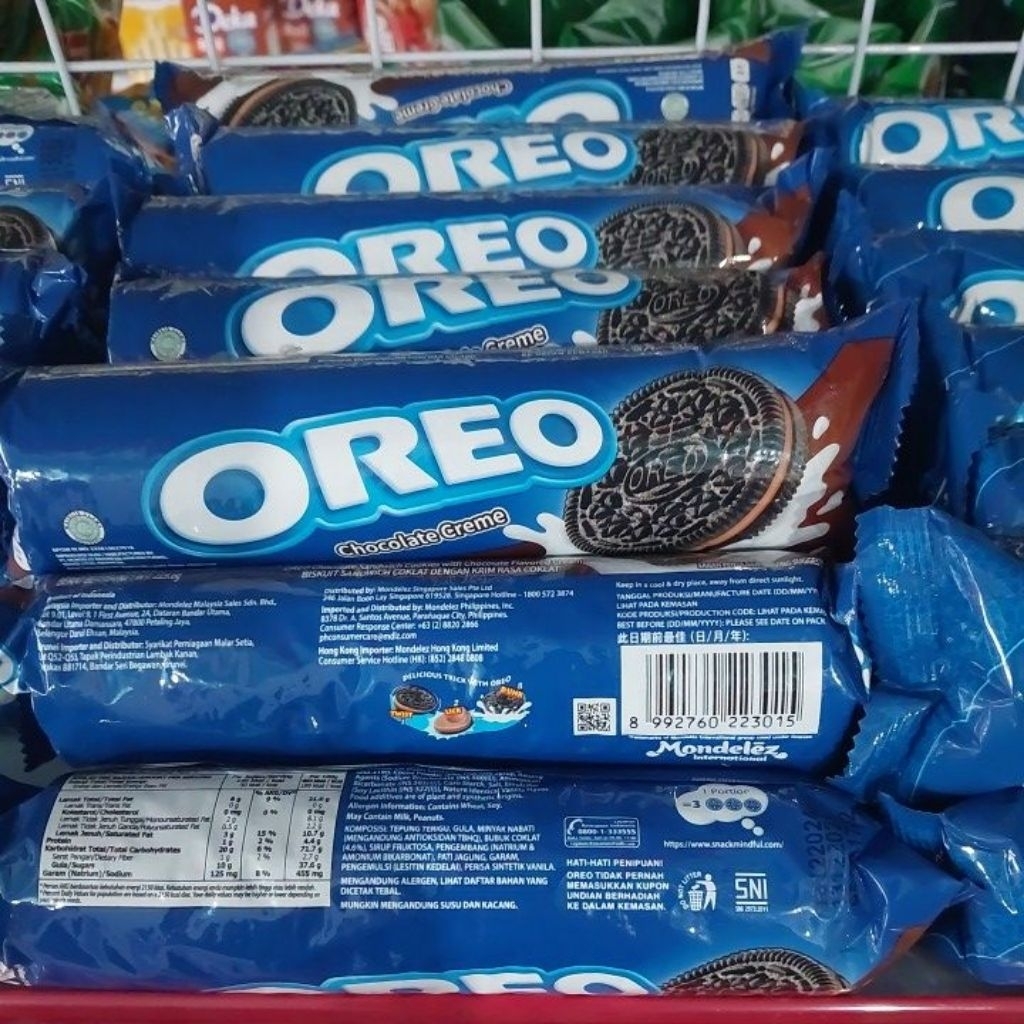 

OREO COKLAT , ORIGINAL, NEAPOLITAN