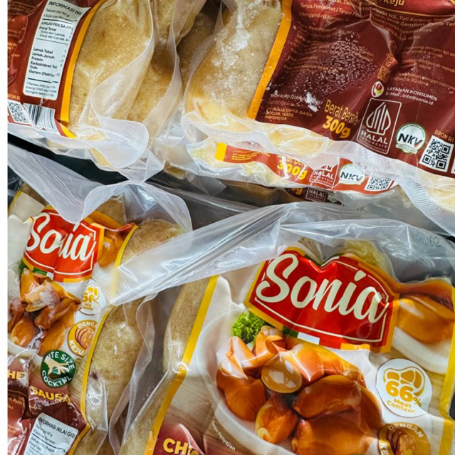 

Sonia Chicken Cheese Sausage 300gr