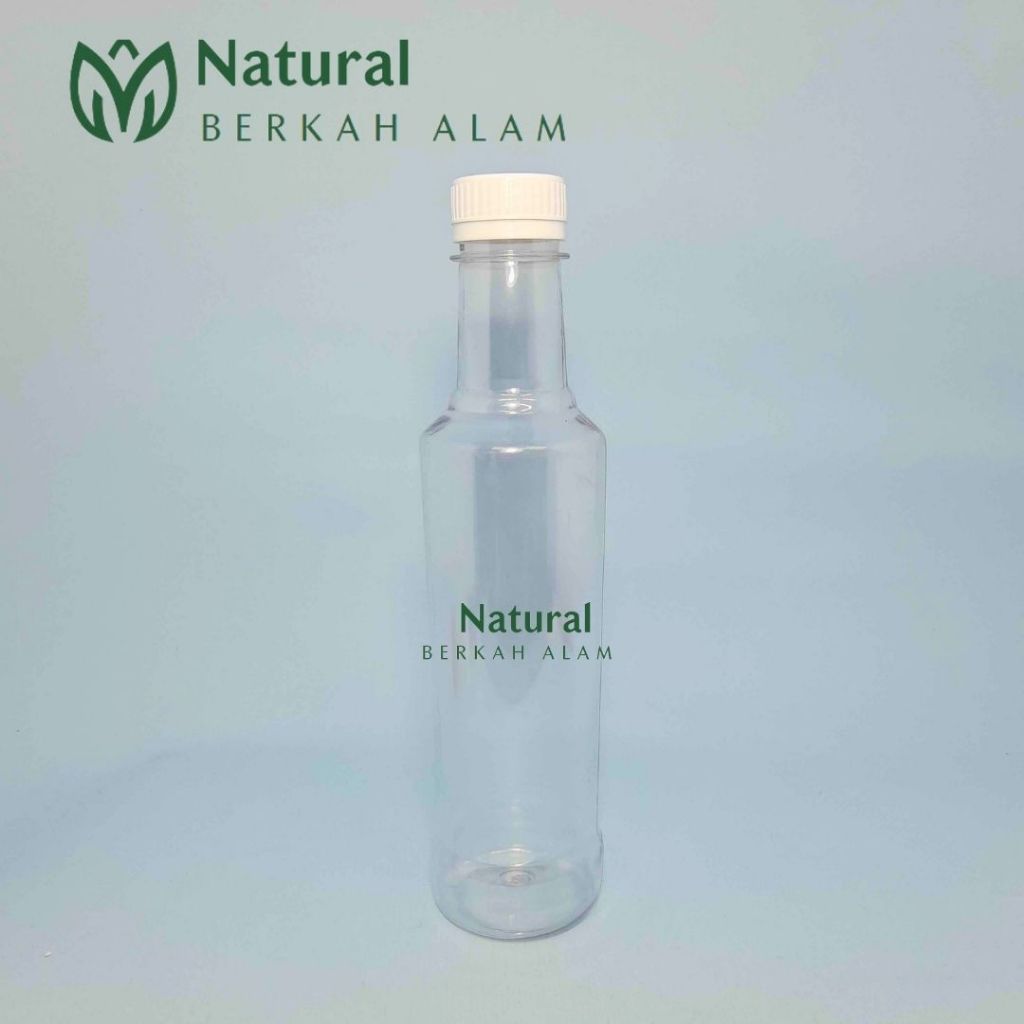 Botol 350 Ml Marjan Natural Tutup Plastik / Botol Plastik / Botol / Botol Minuman / Botol Aqua / Bot