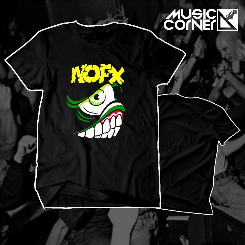 Music corner - Kaos Band NOFX/Baju Band NOFX/Kaos Music NOFX.