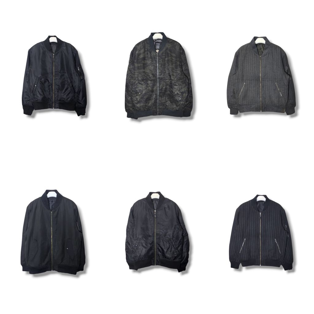 UNIQLO Bomber Jacket Branded Pria Men Casual