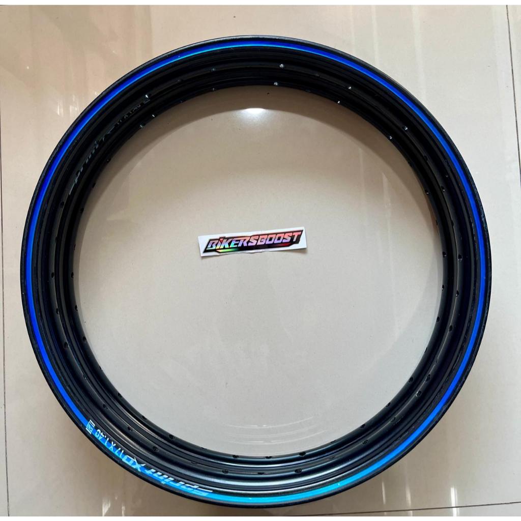 VELG ROSSI XD 140 X 17 BLACK BLUE EKS DISPLAY