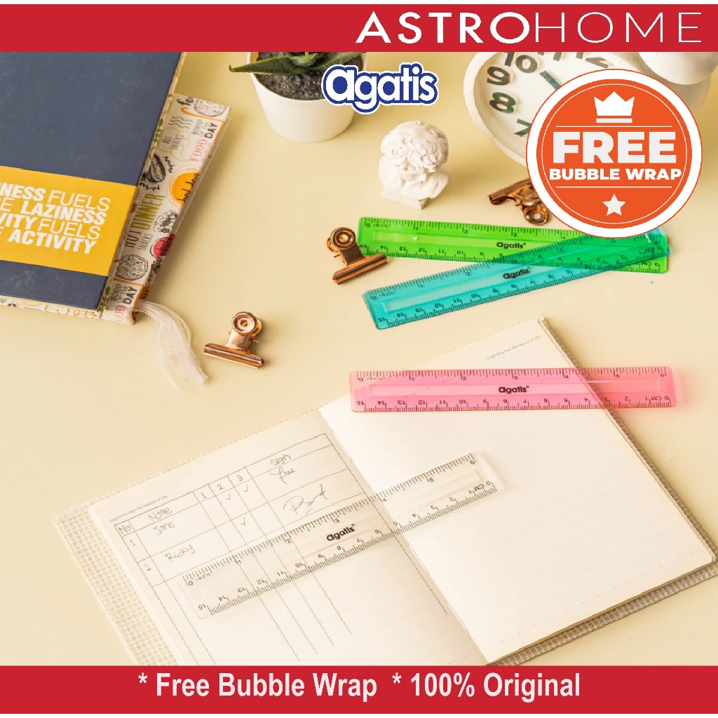 

Agatis Penggaris Plastik Mika Transparan Eco Ruler 15 Cm Warna Clear Akurat Tepat Cocok Untuk Sekolah Rumah Kantor Stationery Elastic Transparent Ruler Supremely Rounded Size