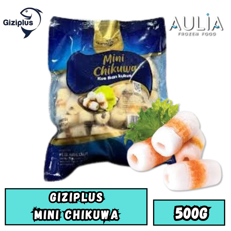 

Giziplus Mini Chikuwa 500g / Mini Chikuwa Gizi Plus 500gr / Frozen Food Depok / Aulia Frozen Food