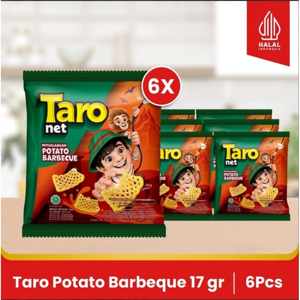 

Paket Bundling - Taro - Barbeque - 17gr - 6pcs