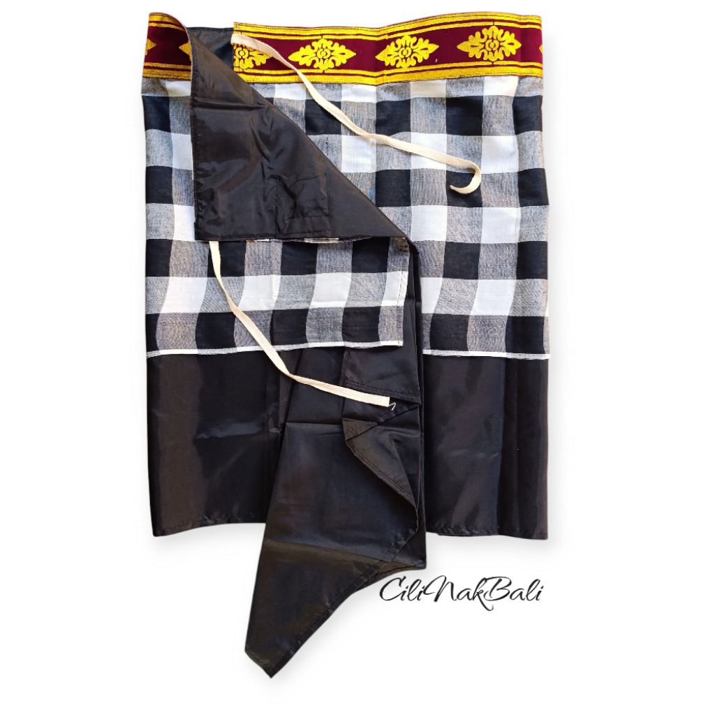 Wastra Untuk Togog Wastra Untuk Patung Motif Poleng