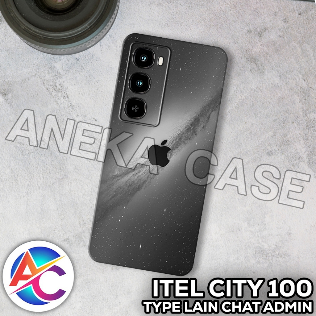 [RC20] Softase ITEL CITY 100 - [Motif LOGO] - Case Hp ITEL CITY 100 - SILIKON - CASE ITEL CITY 100