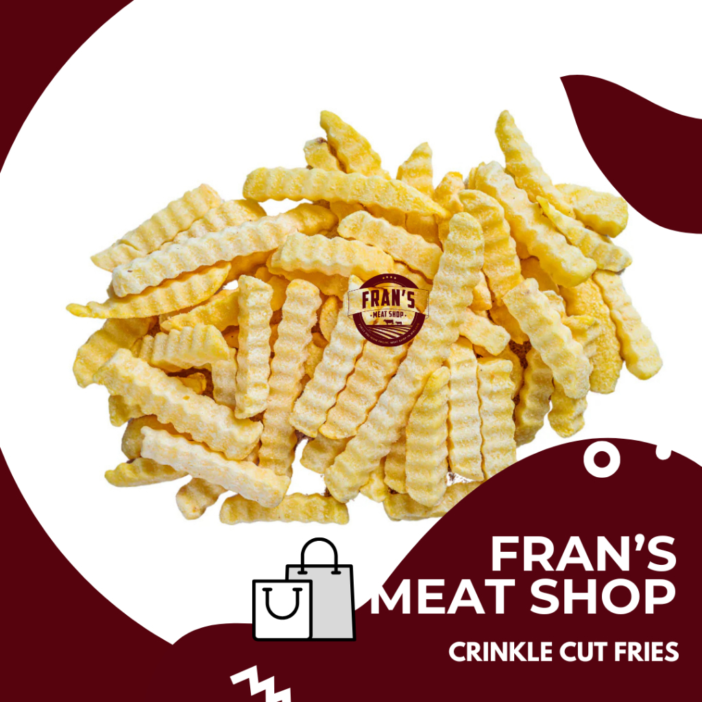 

FRENCH FRIES CRINKLE CUT 500GR - 1000GR