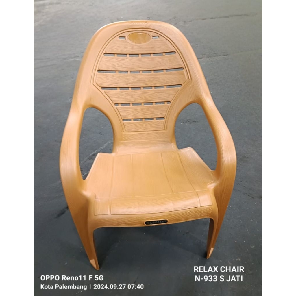 Kursi Teras Napolly | Kursi Teras Plastik | Kursi Napolly 100% Original