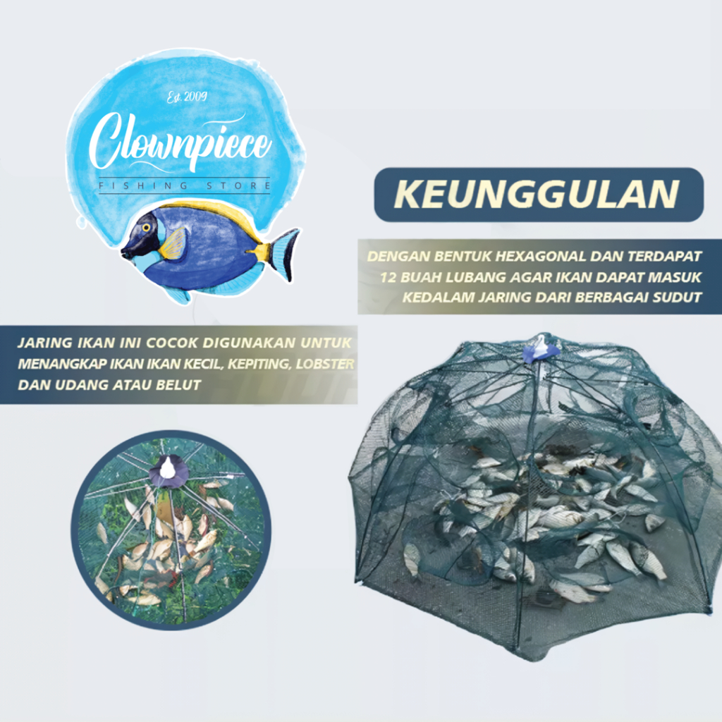 Kramba Bubu Payung / Koja Bubu Payung / Kramba Bubu Payung Murah / Perangkap Bubu Payung Murah / Kra