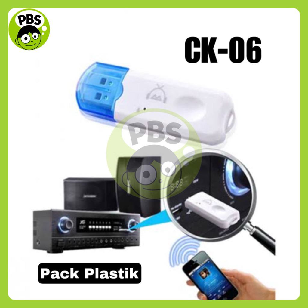 PBS - Bluetooth Receiver CK06 BT118 | USB BT-118 CK-06 untuk Mobil Tanpa Kabel Aux