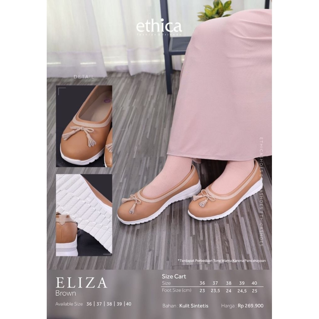 Ethica Sepatu Flat Shoes Eliza Ori