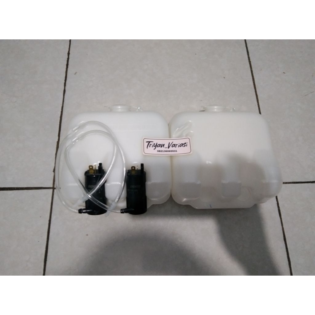 Tabung Air Wiper Kijang Kapsul Lgx Krista lengkap dinamo