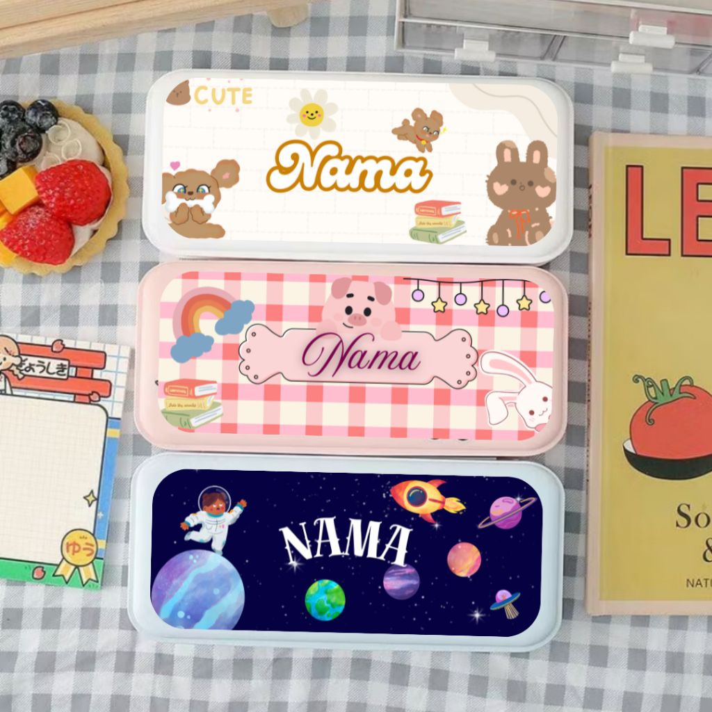 

tempat pensil custom nama