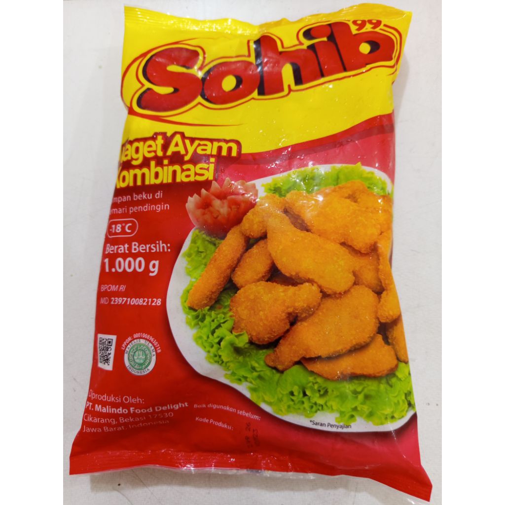 

SOHIB chicken nugget 1kg