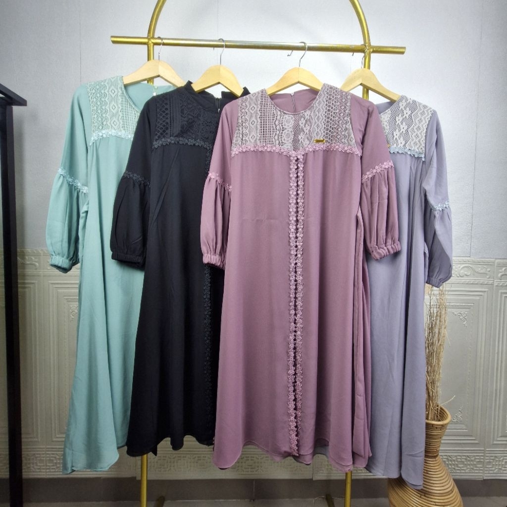 GAMIS ANAK AMIDA TANGGUNG CERUTY MIX TILE