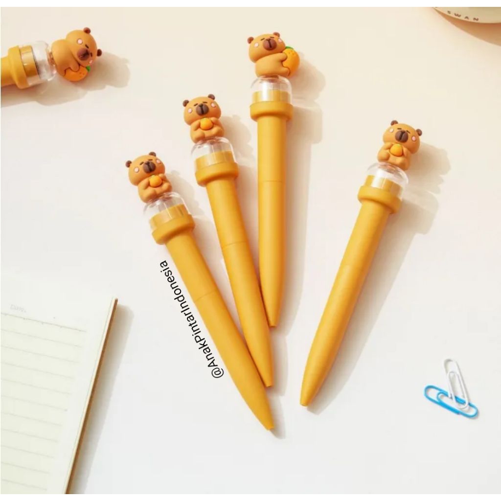 

BOLPEN CAPYBARA SEAL STAMP PEN [ GP-5332 ]