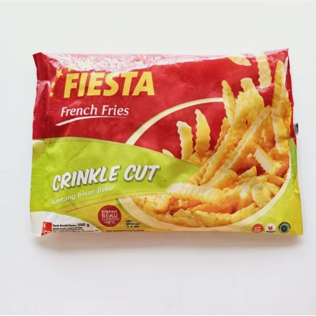 

Fiesta Kentang Goreng Crinckle Cut 500gr