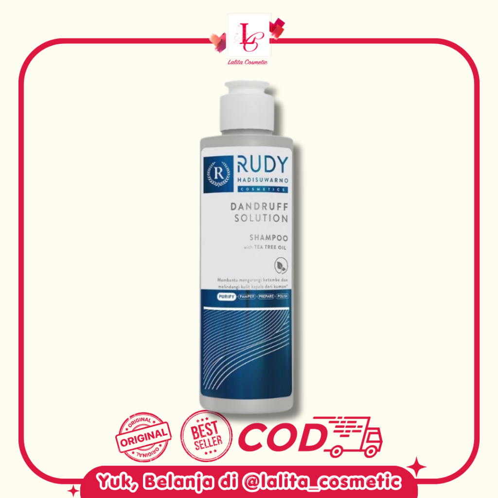 RUDY HADISUWARNO Dandruff Solution Shampoo 200 ML