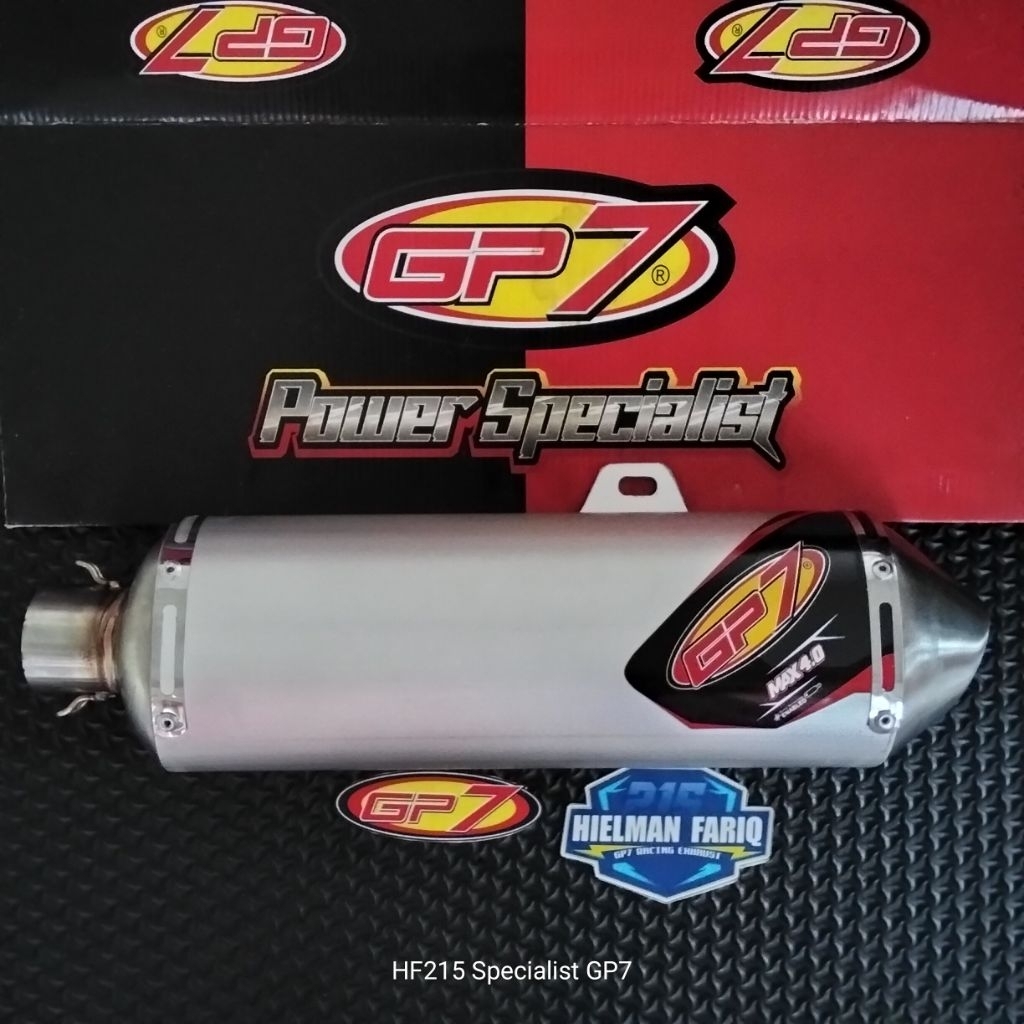 Slincer GP7 MAX 4.0 Yamaha WR155 Silencer Bore Up 100% Original GP7 ( SLINCER ONLY)