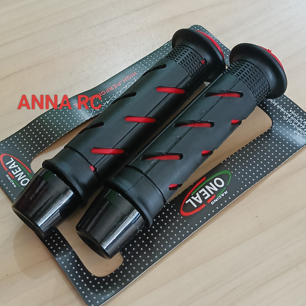 HANDFAT HANDGRIP SARUNG GAS MOTOR VARIASI GRIP SISIK PLUS SET JALU HITAM COCOK UNTUK SEMUA JENIS MOT