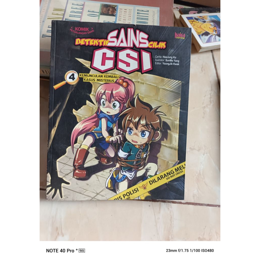 Komik Detektif Sains Cilik CSI Original Preloved