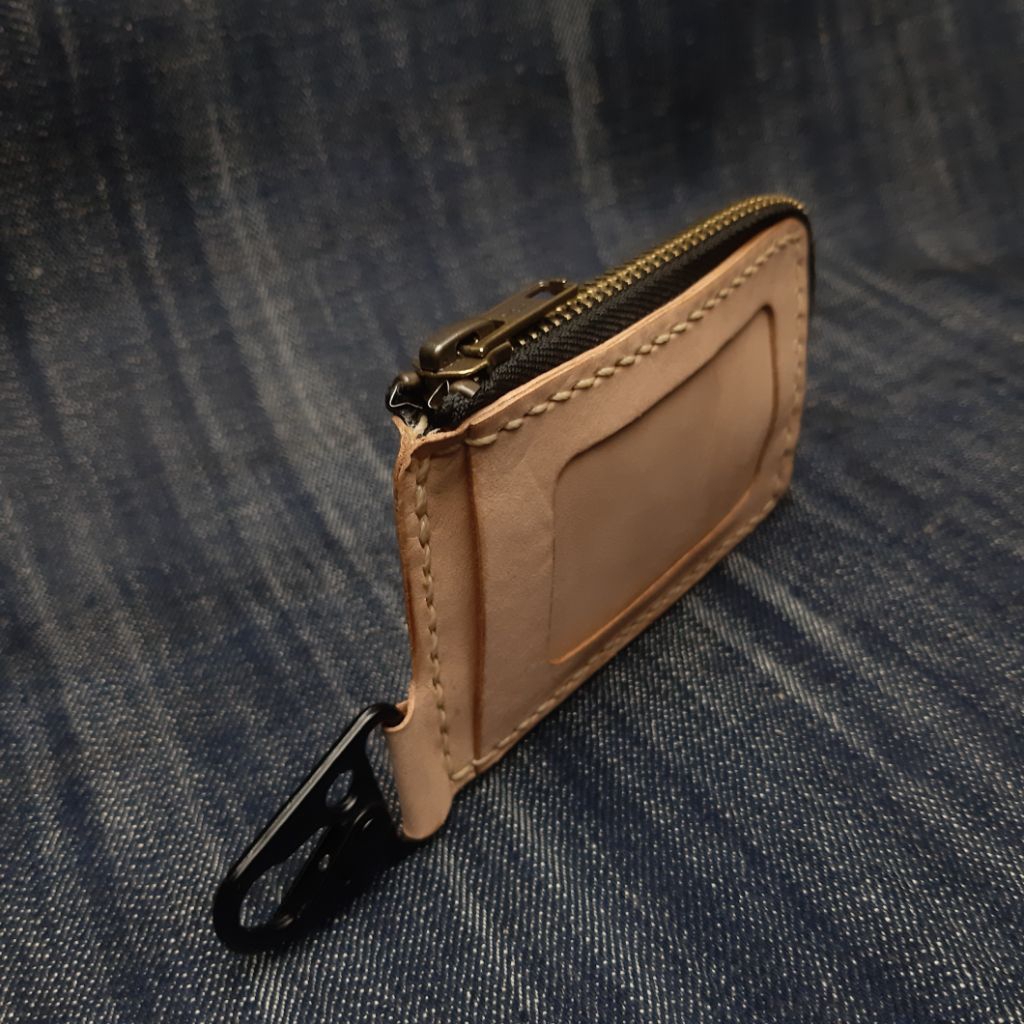 

leather card holder multifungsi id card bahan kulit sapi natural nabati