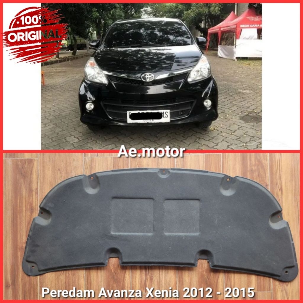 Peredam Kap Mesin Avanza Xenia 2012 - 2015 | Original | Peredam Panas Suara Mesin Mobil Avanza & Xen
