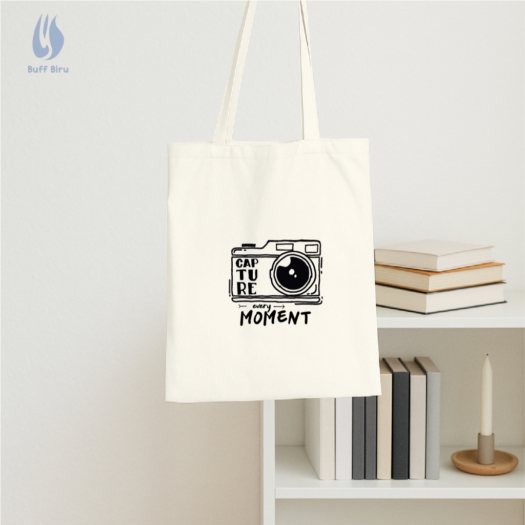 Tas Totebag Tote Bag Goodie Bag Blacu Premium Gambar Quotes Kata Aestetik Kekinian