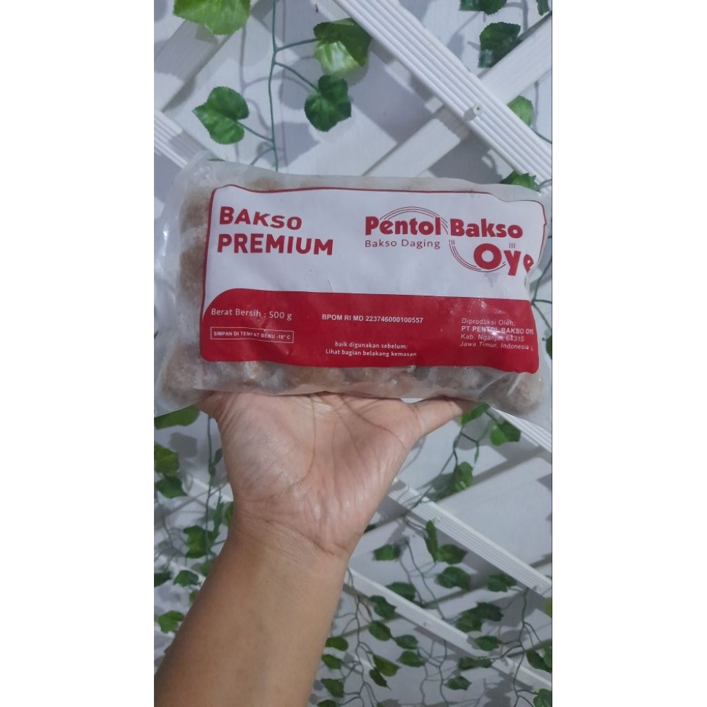 

Pentol Bakso Daging OYE 500gr isi 50biji
