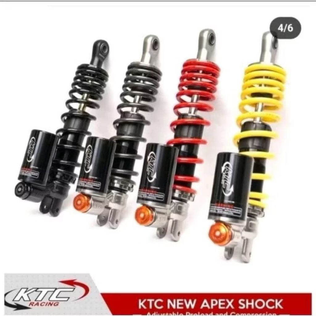 SHOCK KTC RACING ORIGINALType: APEX Tabung Bawah Ukuran 300mm 325mm

