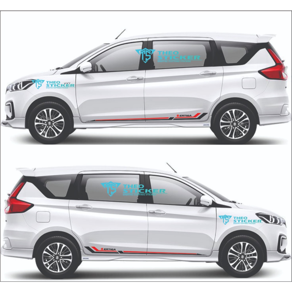 Cutting Sticker Ertiga setiker cutting mobil suzuki all new ertiga list simpel elegan bikin tampilan