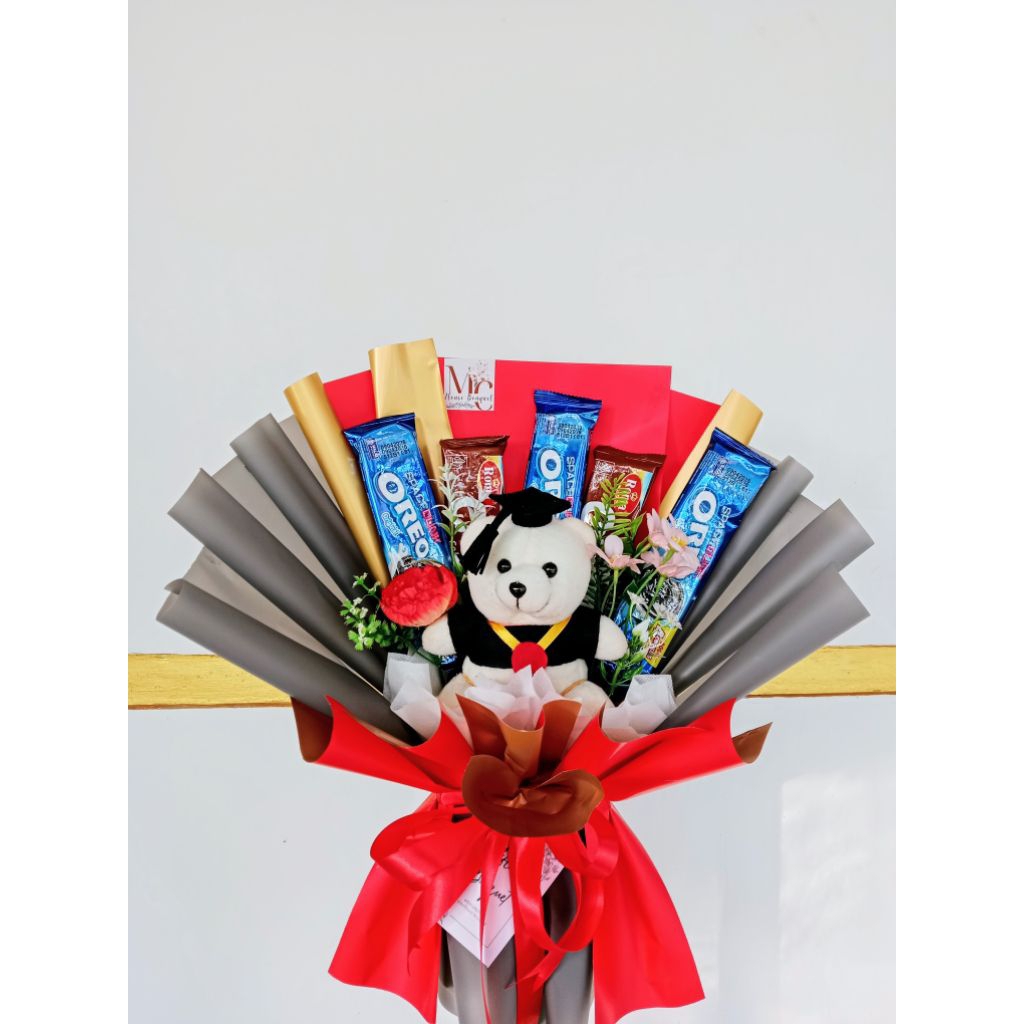 

buket wisuda snack